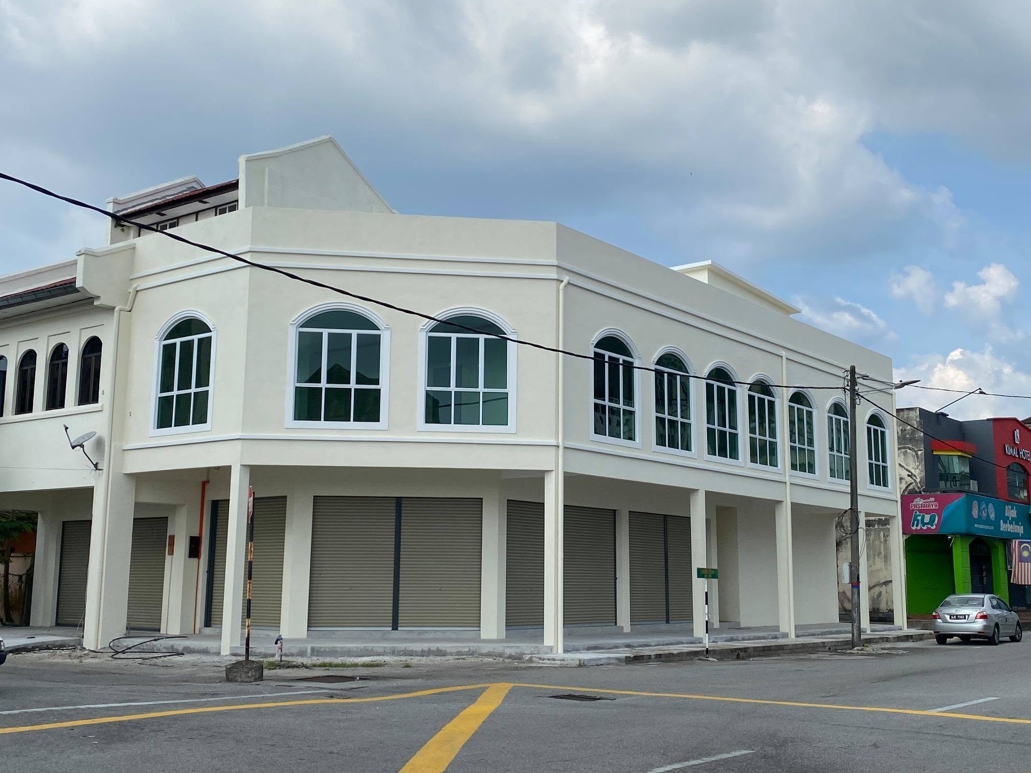 Modern commercial building